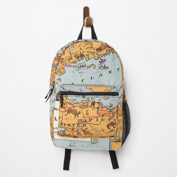Item preview, 1929 Vintage Map of Nova Scotia designed and sold by Gin  Neko.