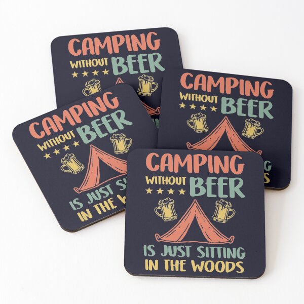 Item preview, Camping without Beer is just sitting in the woods designed and sold by mmos.
