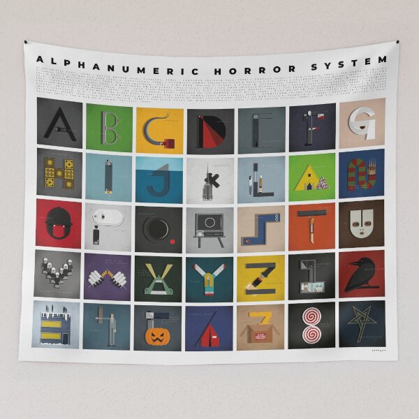 Item preview, Alphanumeric Horror System designed and sold by carlosanmart.