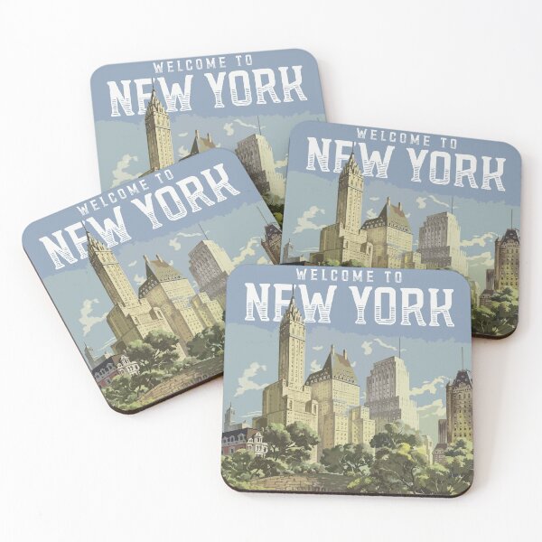 Item preview, ✔ NEW YORK City ✔ Vintage style poster | Postcard style Placard Vacation Souvenir designed and sold by Naumovski.