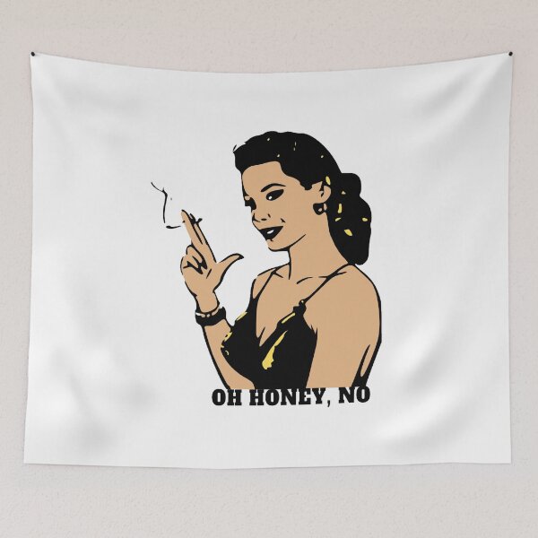 Item preview, Oh honey, no - animated retro woman designed and sold by priyankajustine.