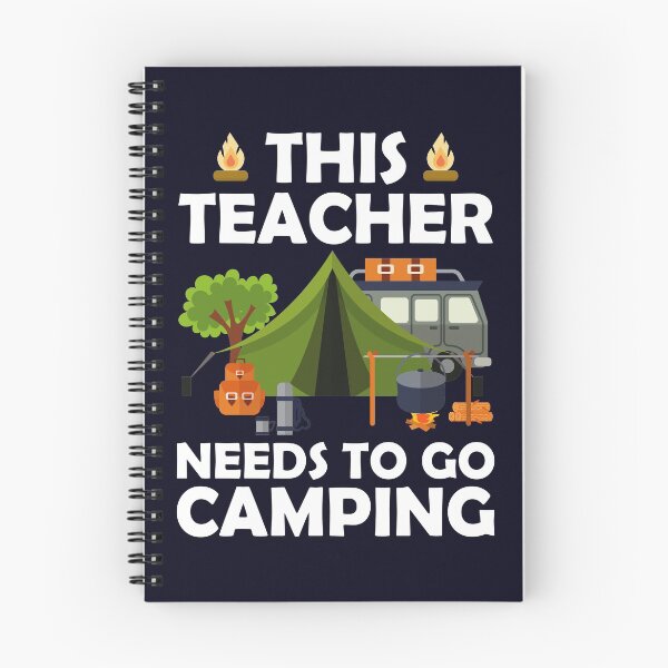 Item preview, This teacher needs to go Camping designed and sold by mmos.