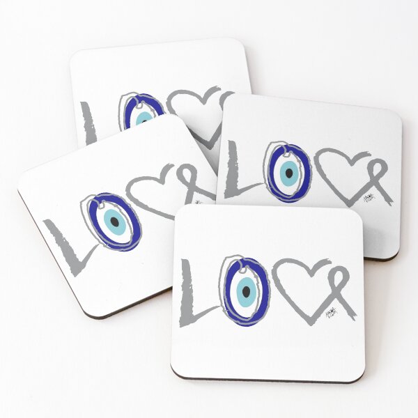 Item preview, Grey Awareness LOVE designed and sold by Nerissa E Balland.