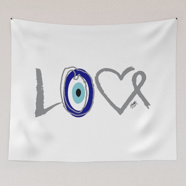 Item preview, Grey Awareness LOVE designed and sold by Nerissa E Balland.