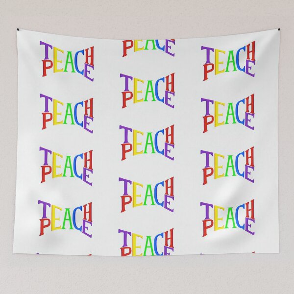 Item preview, Teach Peace designed and sold by ricoflinn.