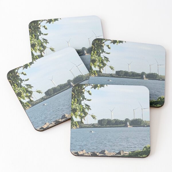 Item preview, Wind Turbines Trees Nature designed and sold by Kaushal Pal.