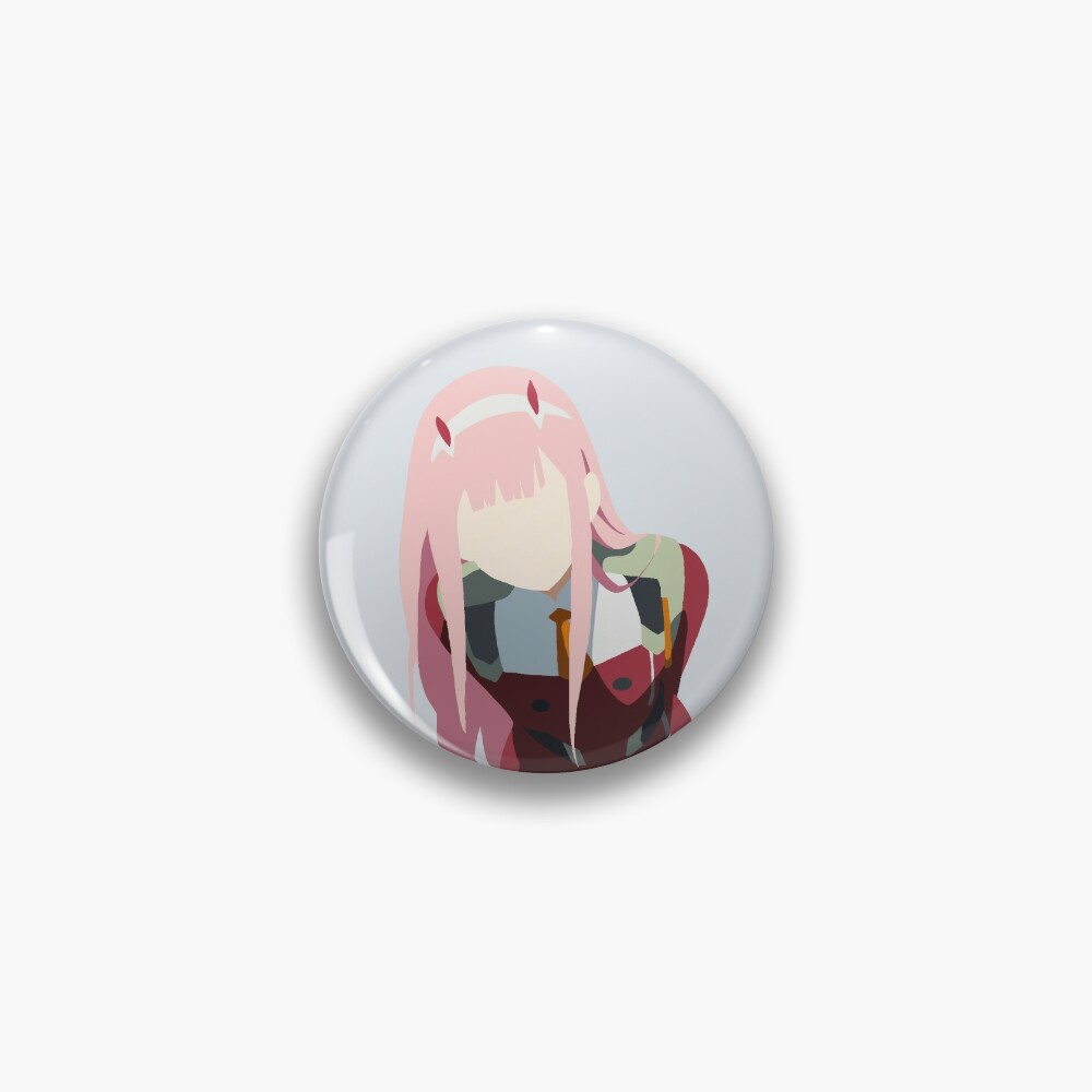 Zero Two Franxx Pin For Sale By Kaitlynpaints Redbubble