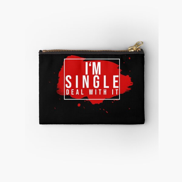 Artikelvorschau, I´m single Deal with it Geschenk für den Singles Day entworfen und verkauft von elnino8.