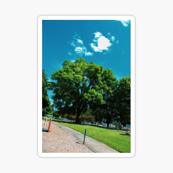 At the Park XX Sticker