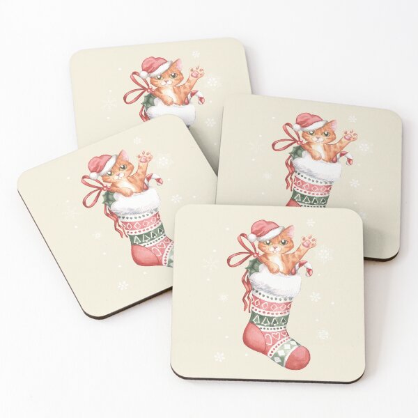 Item preview, Christmas Stocking Series: Ginger Cat designed and sold by LCWaterworth.