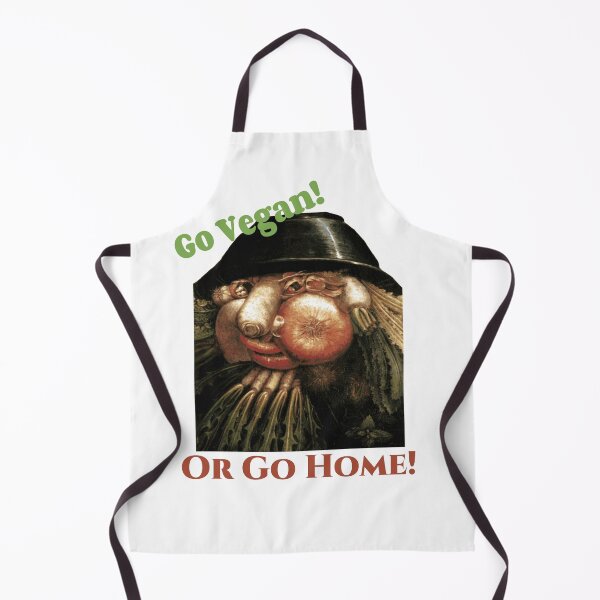 Item preview, Go Vegan or Go Home! Vegetarian Art by Giuseppe Arcimboldo designed and sold by Joanne Pane.