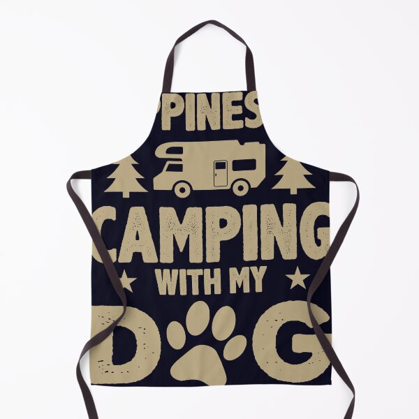 Item preview, Happiness is Camping with my Dog designed and sold by mmos.