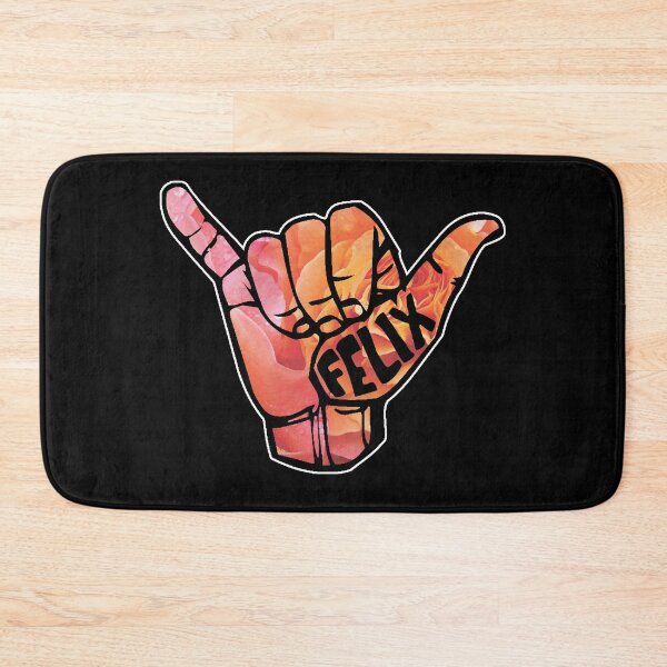 Item preview, STRAY KIDS Felix SHAKA Surfer Aussie Hand Gesture Rose Flower designed and sold by SugarSaint.