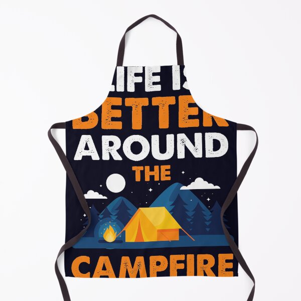 Item preview, Life is better around the CampFire Camping lifestyle designed and sold by mmos.
