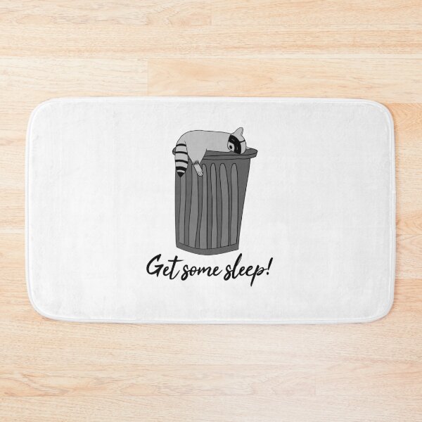 Item preview, Sleepy Racoon on a trashcan designed and sold by csaron92.