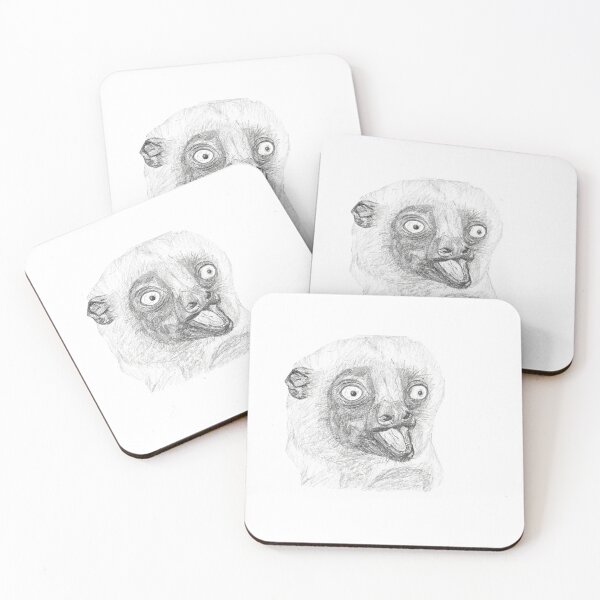 Item preview, Coquerel's Sifaka, Propithecus coquereli designed and sold by nikolaisnotes.