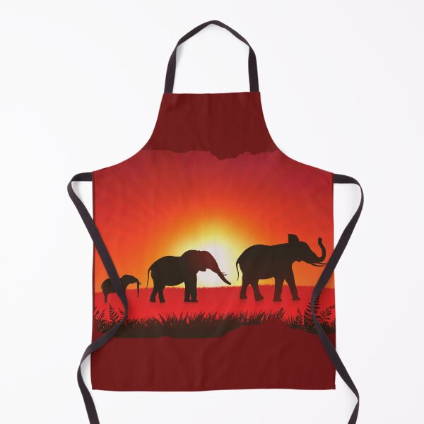 Item preview, Family of Elephants in the Sunset designed and sold by DidouAndLique.