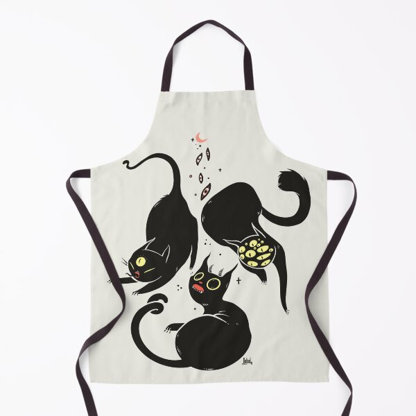Item preview, Strange Many Eyed Black Cats designed and sold by cellsdividing.