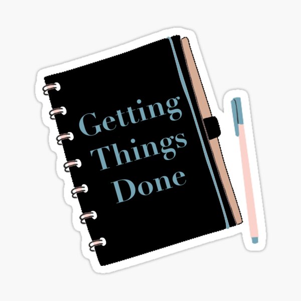 Getting Things Done Sticker