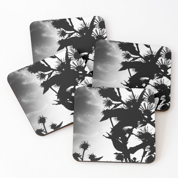 Item preview, Elecampane in flower 2 (monochrome, dark) designed and sold by paulboizot.