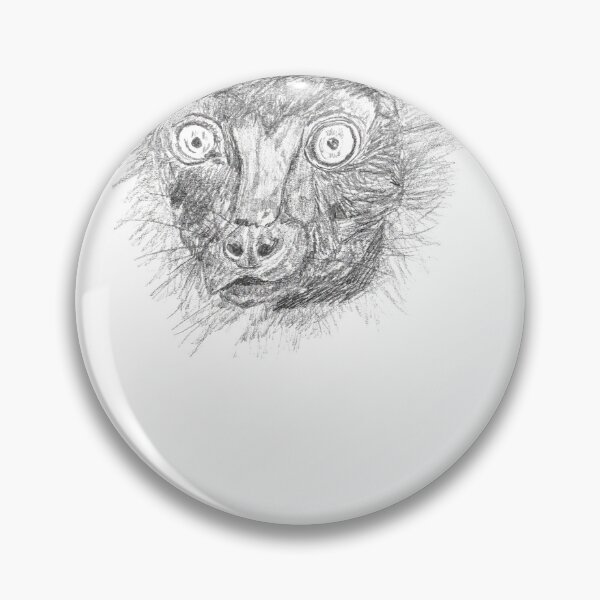 Item preview, Red Ruffed Lemur, Varecia rubra designed and sold by nikolaisnotes.