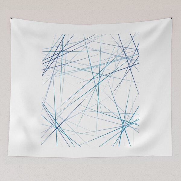 Item preview, Blue Abstract Laser Light designed and sold by LamV.