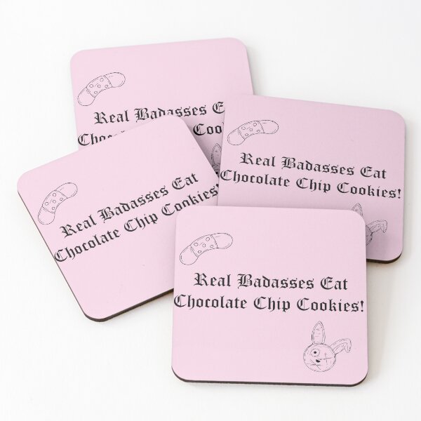 Item preview, REAL BADASSES EAT CHOCOLATE CHIP COOKIES!!! designed and sold by gilbertb.