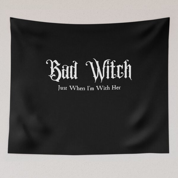 Item preview, Bad Witch Good Witch Funny Halloween Tops Tee Casual Fall Best Friend Tees designed and sold by Circle64Shop.