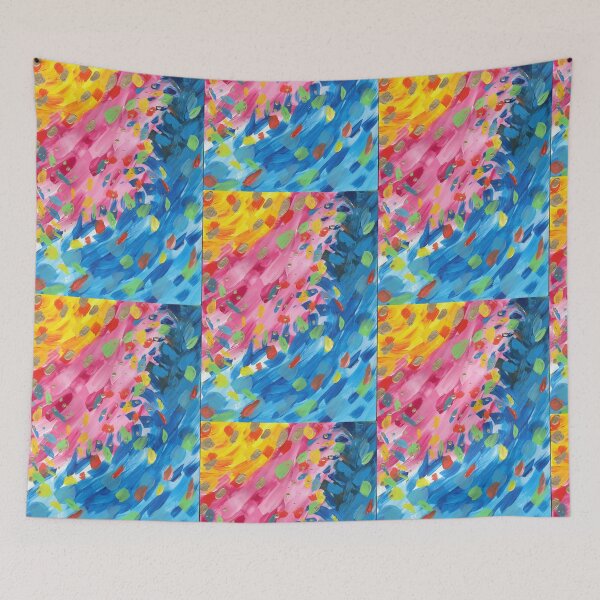 Item preview, Abstract Candy Seascape designed and sold by KatieDiamondArt.