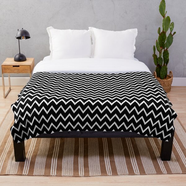 Item preview, Classic Black and White Chevron Zig Zag Pattern designed and sold by RootSquare.