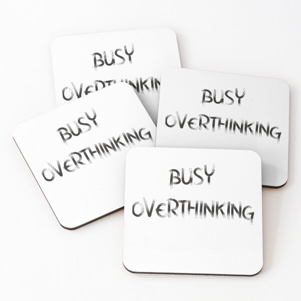 Item preview, BUSY OVERTHINKING SHIRT designed and sold by ihebwkqh17.