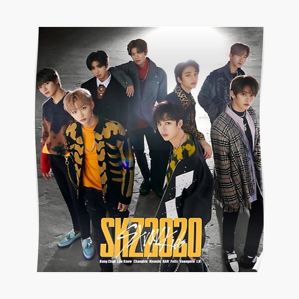 Stray Kids-SKZ2020 Poster by MakaylaCar
