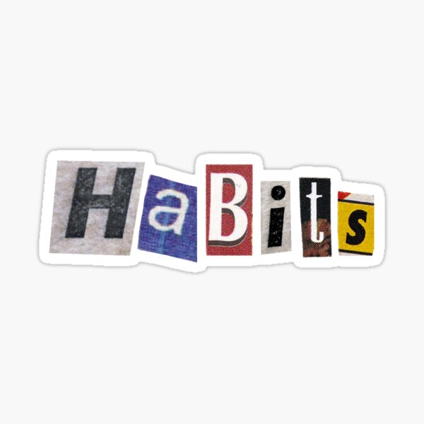 Pegatina de hábitos ❤️ Pegatina
