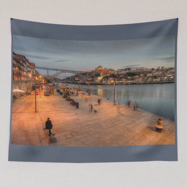 Item preview, Porto Bridge Dusk  designed and sold by hawkie.