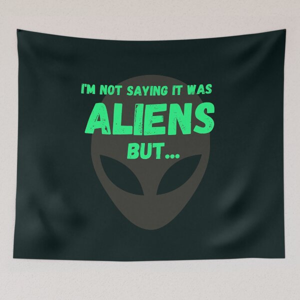 Item preview, Green Alien Head - UFO lovers gift - The answer is aliens  designed and sold by OnlyGoodVibesZ.