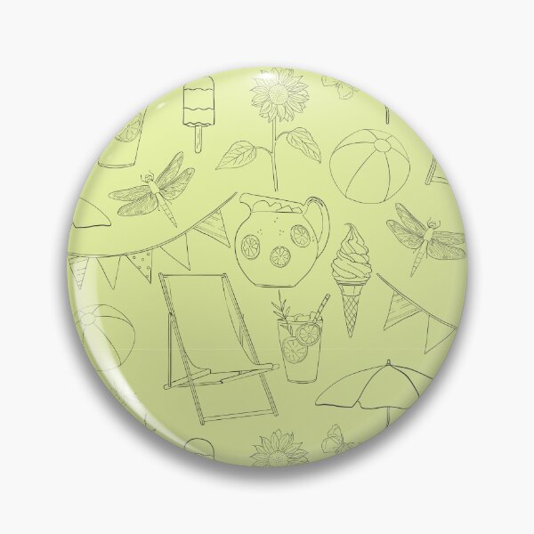 Item preview, Summer sketches yellow pattern designed and sold by EngineerGoC.