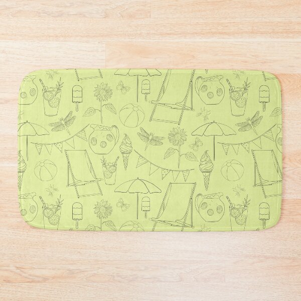 Item preview, Summer sketches yellow pattern designed and sold by EngineerGoC.