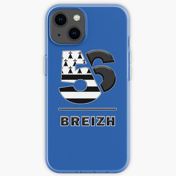 Bretagne Morbihan 56 Breizh Coque souple iPhone