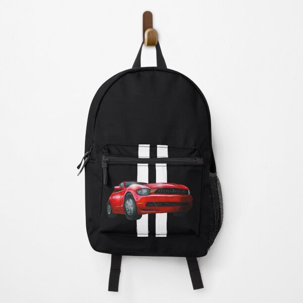 Item preview, Hot Red Car Crashing Through a Wall designed and sold by Melissa J Barrett.