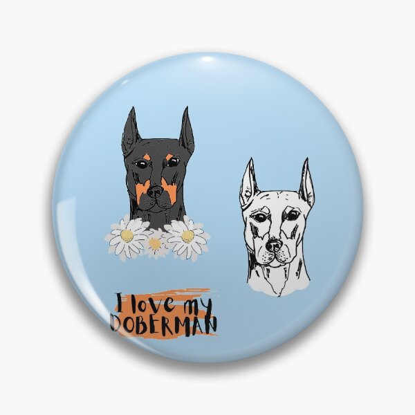 Item preview, Doberman stickerpack designed and sold by NinaBetterNot.