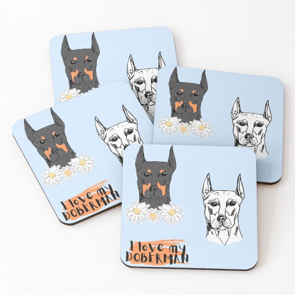 Item preview, Doberman stickerpack designed and sold by NinaBetterNot.