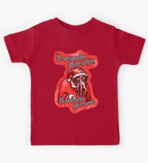 Cthulhu Claus Is Coming to Town Kids Tee