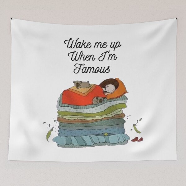 Item preview, Wake me up! designed and sold by SasatheGreat.