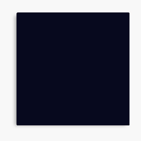 Plain Navy Blue Canvas Prints for Sale Redbubble