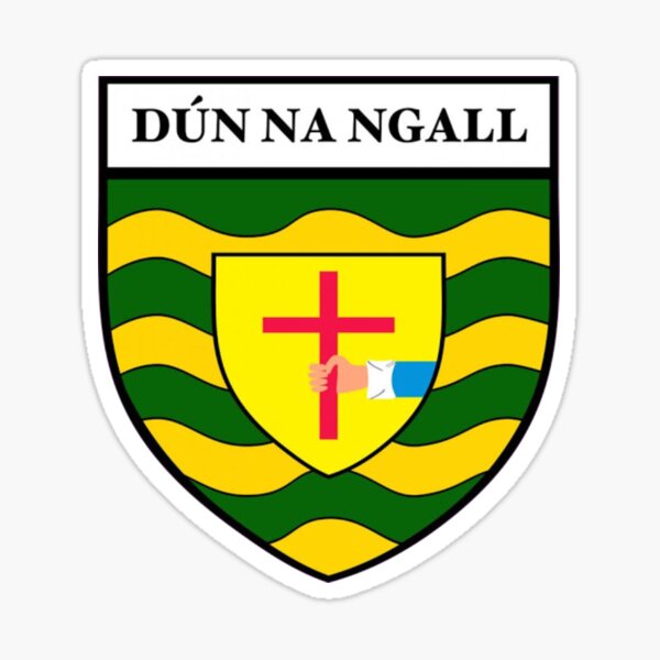 Donegal County Crest GAA Sticker