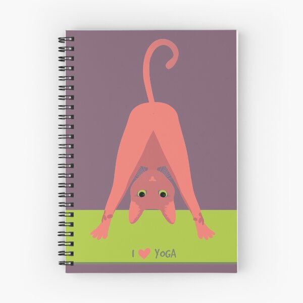 Item preview, Padahastasana Yoga Cat designed and sold by uncutcreations.