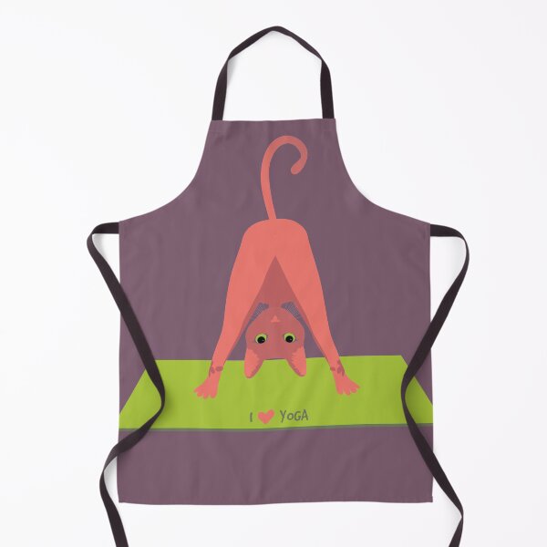Item preview, Padahastasana Yoga Cat designed and sold by uncutcreations.