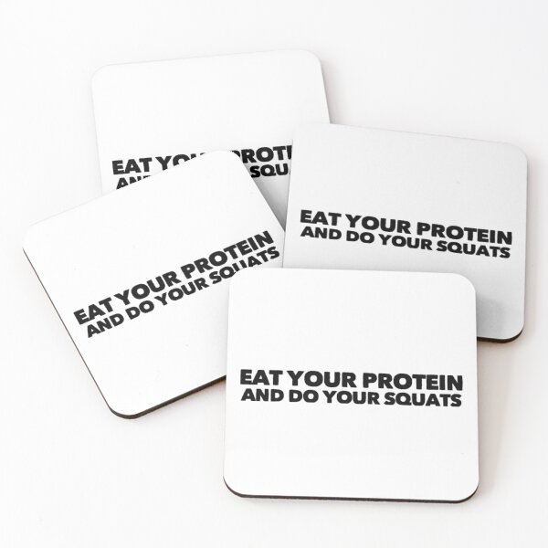 Item preview, Protein and Squats designed and sold by keriannhill.