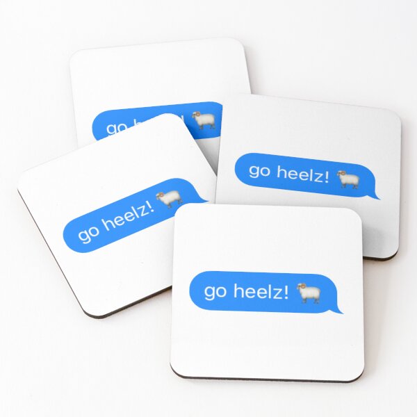 Item preview, go heelz! text bubble designed and sold by autumngrxce.