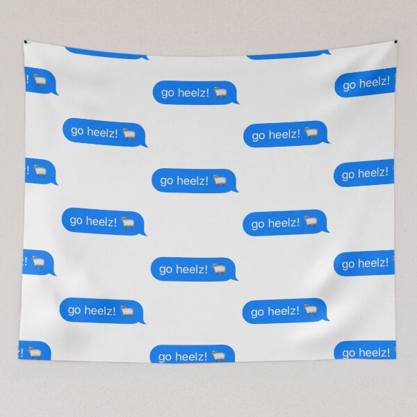 Item preview, go heelz! text bubble designed and sold by autumngrxce.
